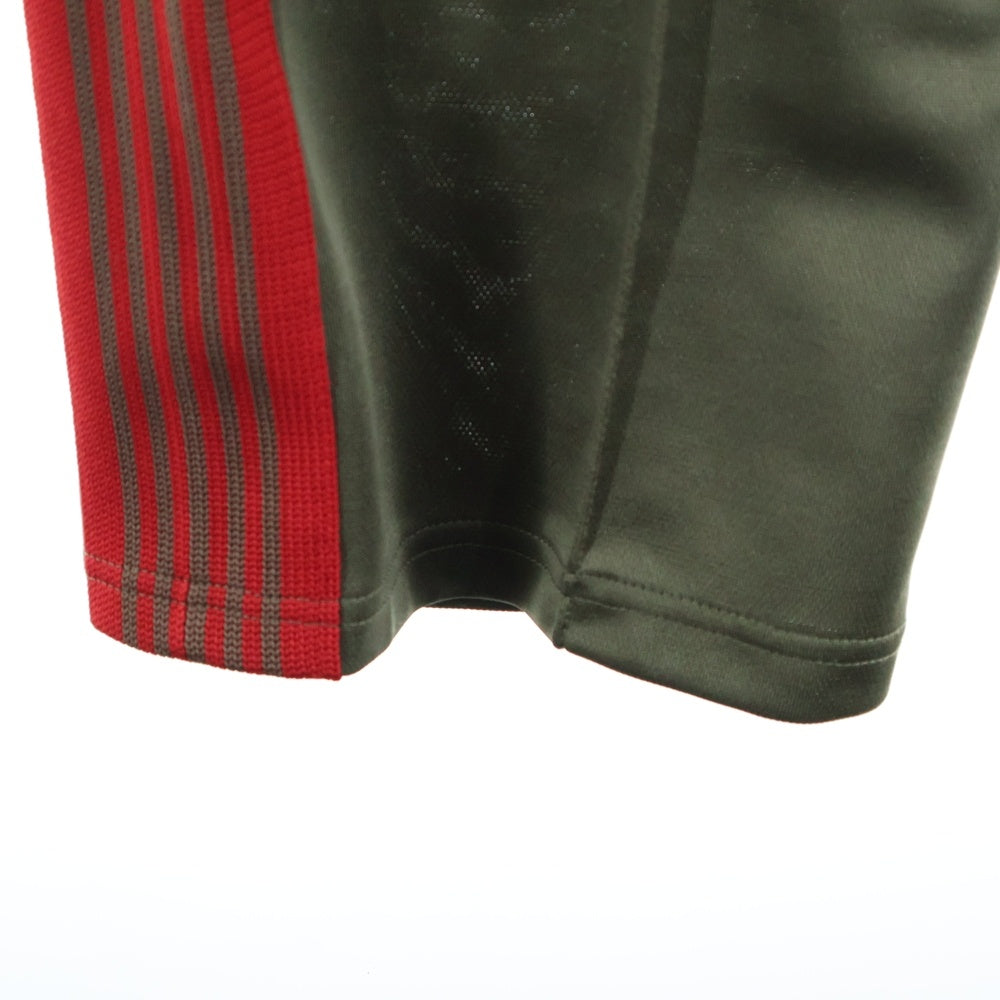 Needles(ニードルス) 24SS ×Nubian TRACK PANT ヌビアン ジップアップポケットトラックパンツ カーキ NS1591