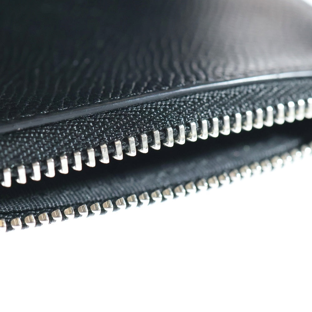 Maison Margiela 11(メゾンマルジェラ11) 25AW FLAP WALLET 4ステッチ フリップフラップ ウォレット 二つ折り財布 ブラック SA1UI0020