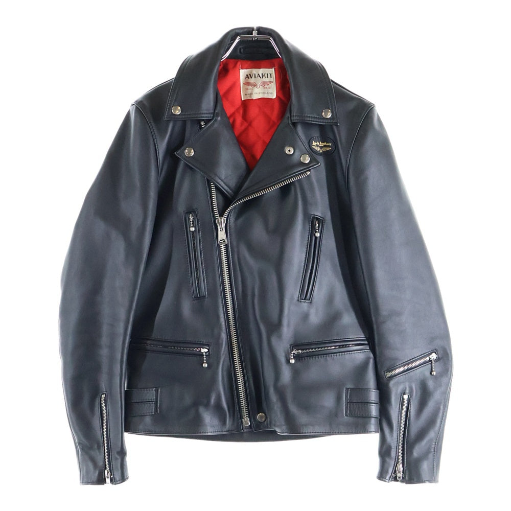 Lewis Leathers(ルイスレザー) LIGHTNING TIGHT FIT ライトニング タイトフィット カウハイド レザージャケット ブラック