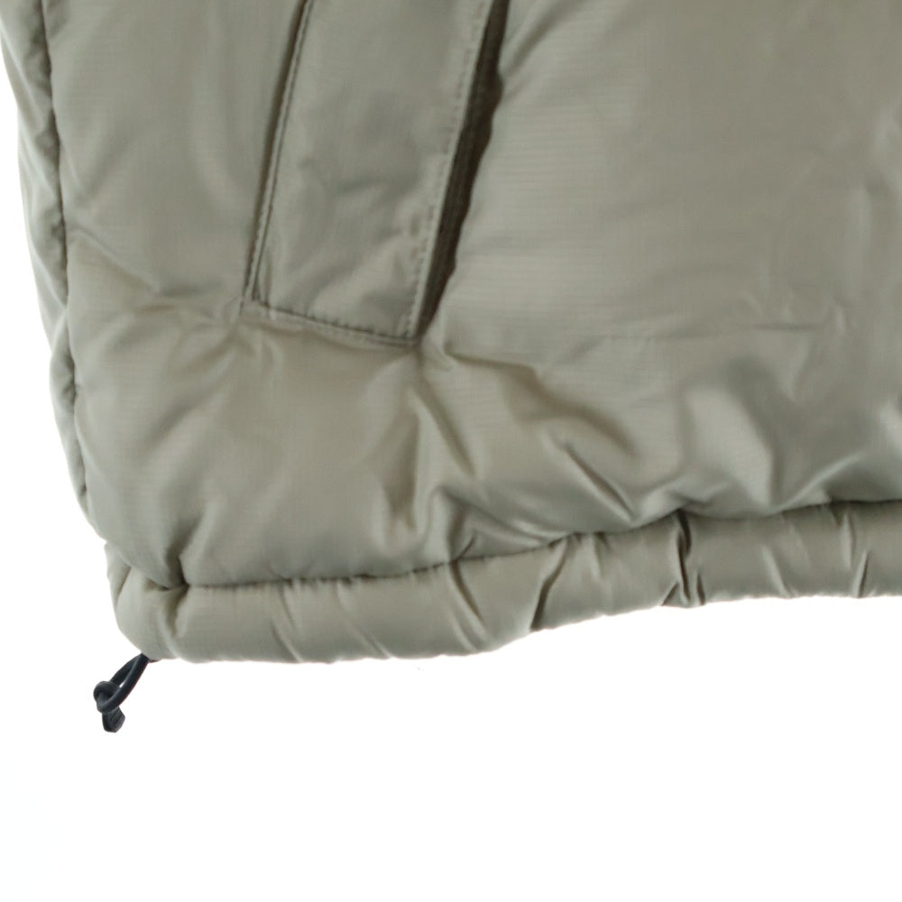 THE NORTH FACE(ザノースフェイス) Nuptse Vest ヌプシダウンベスト フロントロゴ刺繍 ベージュ ND92338