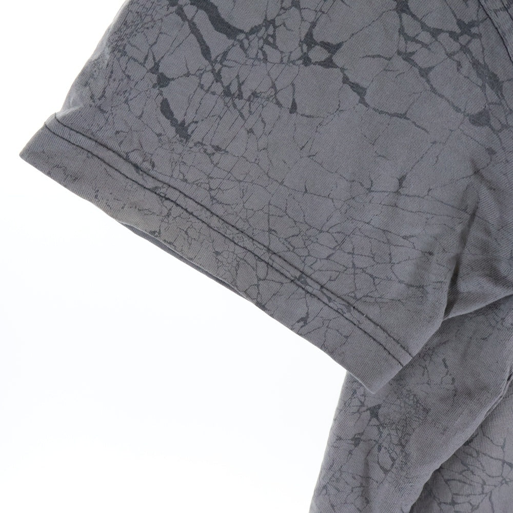 DIESEL(ディーゼル) T-NORM-T8 胸ロゴ刺繍 半袖Tシャツ カットソー グレー A18486 0PLBU