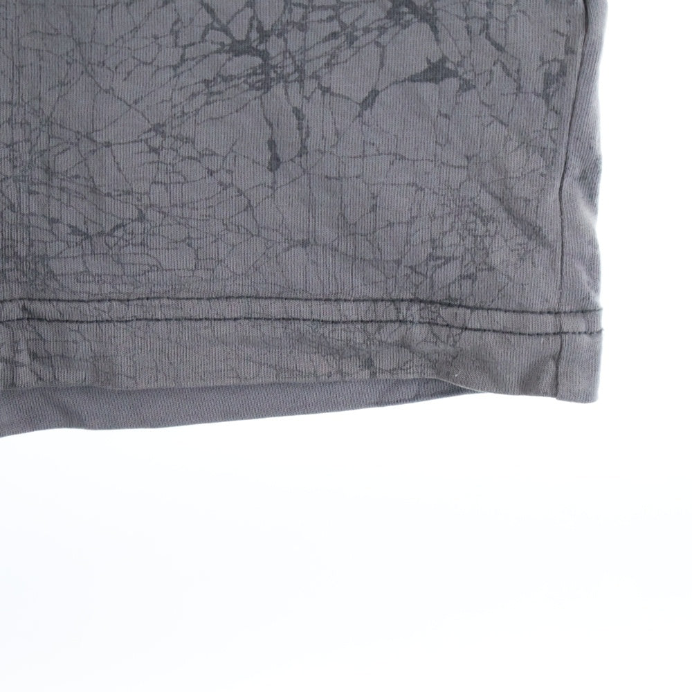 DIESEL(ディーゼル) T-NORM-T8 胸ロゴ刺繍 半袖Tシャツ カットソー グレー A18486 0PLBU