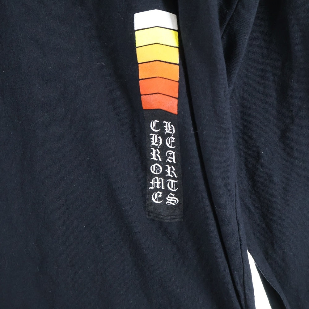 CHROME HEARTS(クロムハーツ) LONG SLEEVE T-SHIRT POCKET HOLLYWOOD 長袖TシャツロンTロングスリーブ ブラック