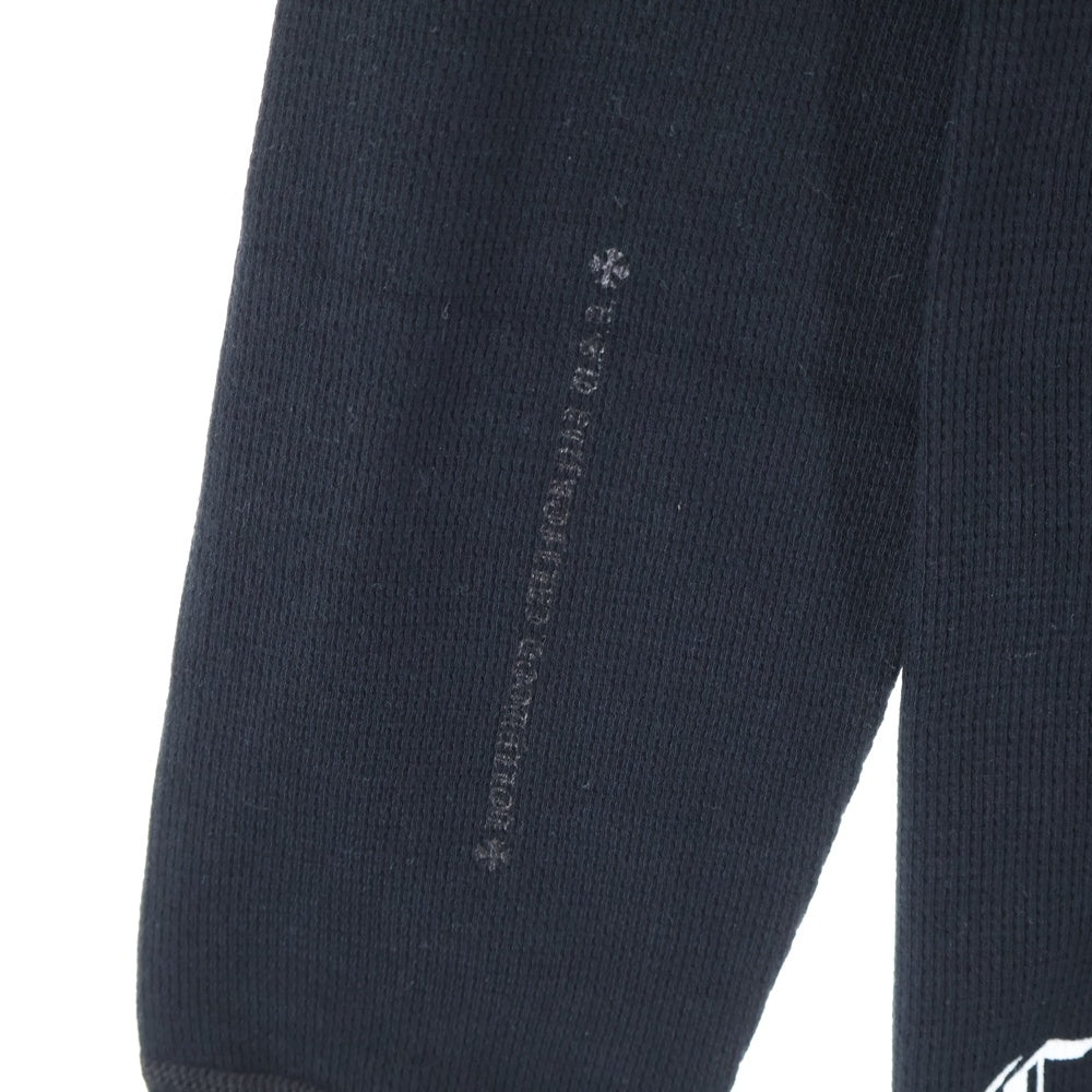 CHROME HEARTS(クロムハーツ) THERMAL L/S Back Logo CH PLUS サーマル バックプリント ロングスリーブ 長袖Tシャツ ブラック