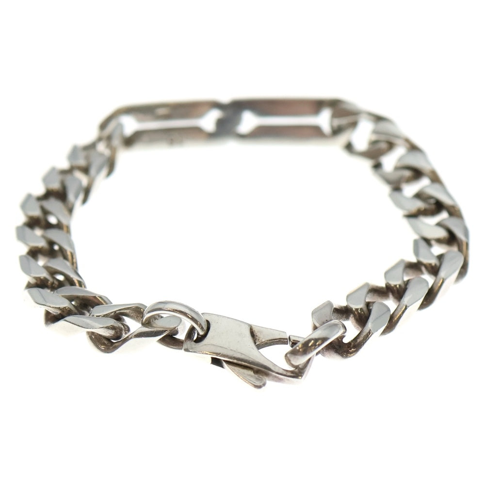 GUCCI(グッチ) ノット インフィニティ ブレスレット ロゴ刻印 SV925