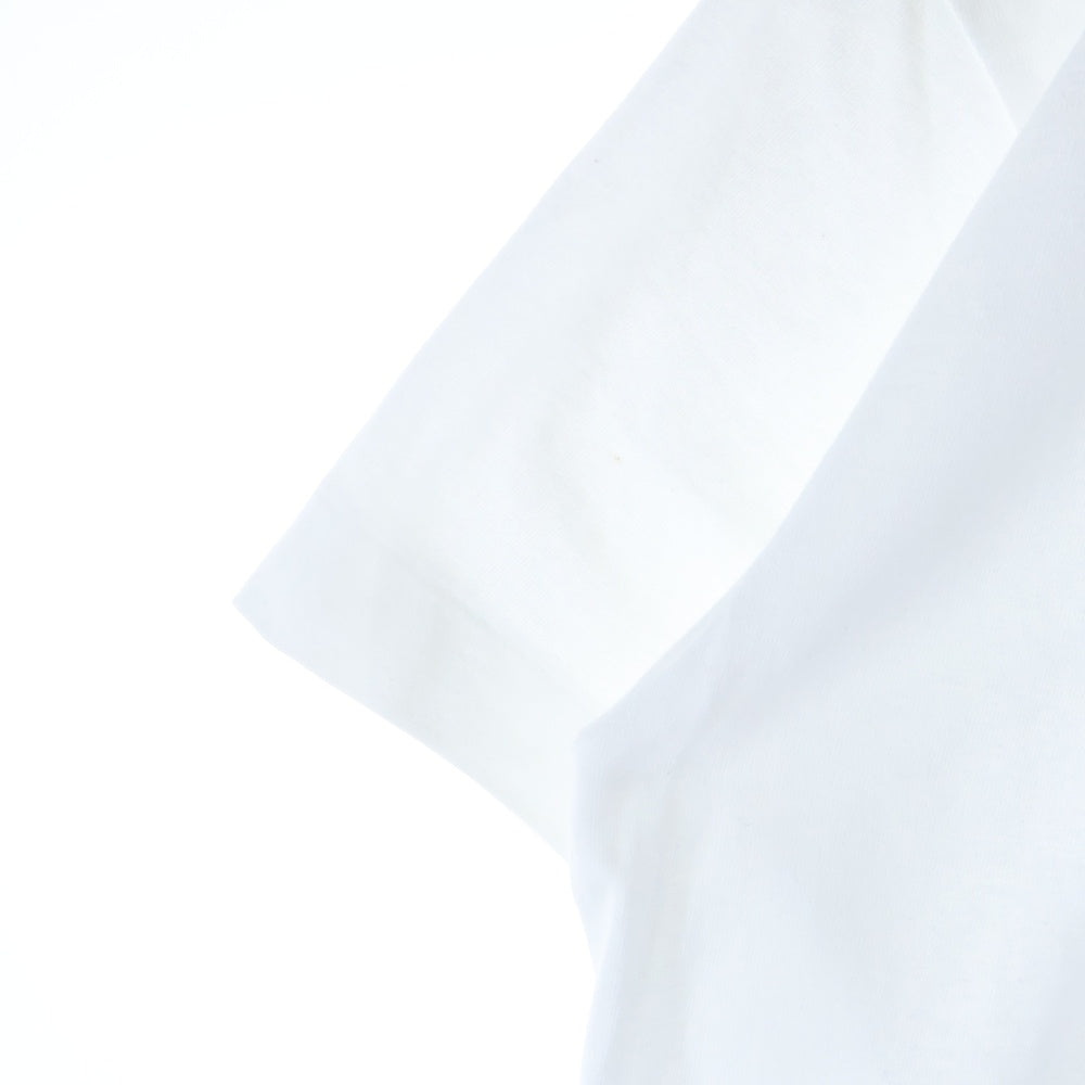 PLAY COMME des GARCONS(プレイコムデギャルソン) 24SS Unisex T-Shirt Printed Black Heart Studs スタッズ ハート ロゴ 半袖Tシャツ カットソー ホワイト AX-T804