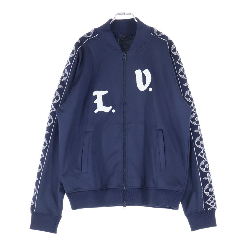 LOUIS VUITTON(ルイヴィトン) 24SS LVフラワーバンドトラックトップ トラックジャケット アウター RM241MQ ZSC HQY 45W ネイビー