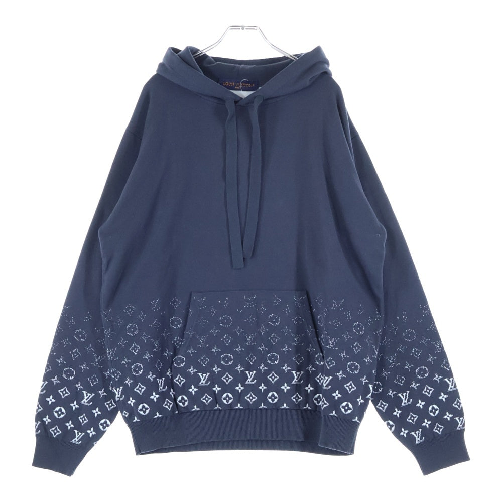 LOUIS VUITTON(ルイヴィトン) 24SS モノグラムグラディエントニットパーカー グレー RM241Q USO HQN43W