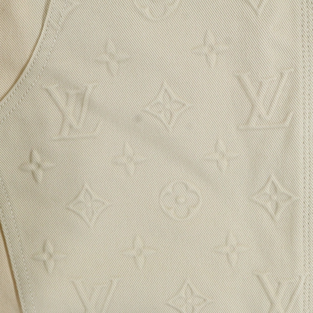 LOUIS VUITTON(ルイヴィトン) 23SS Monogram Carpenter Long Pants モノグラムカーペンターパンツ RM231Q TZ0 HOD45W アイボリーホワイト
