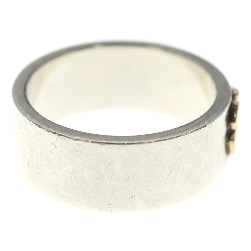 goro's(ゴローズ) ローズ平打ちリング シルバー/ゴールド