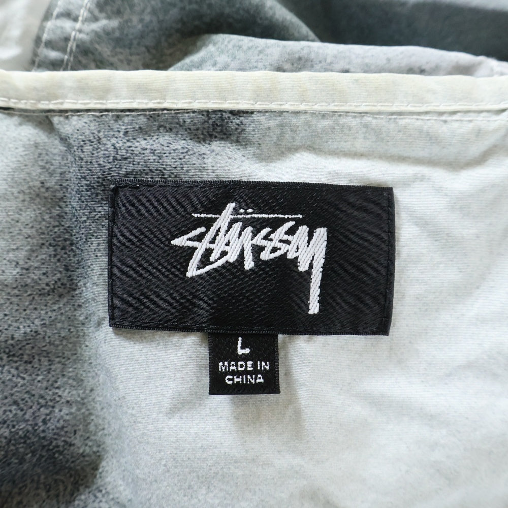 STUSSY(ステューシー) 8ball beach shell 8ボール ビーチジャケット ブラック/ホワイト 115702