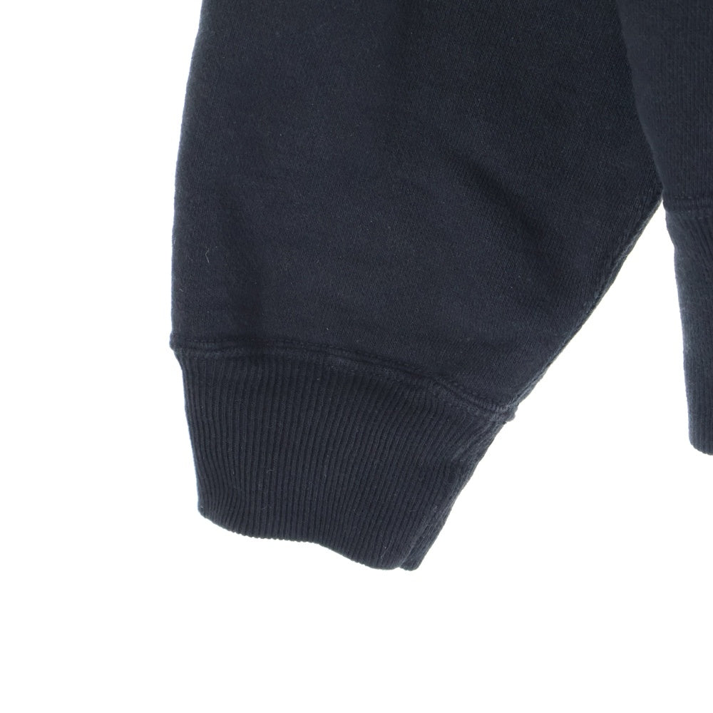 SAINT MICHAEL(セントマイケル) 25AW BBLN HOODIE バビロンフーディー スウェット プルオーバーパーカー ブラック/ブルー SM-HR1-0000-C50