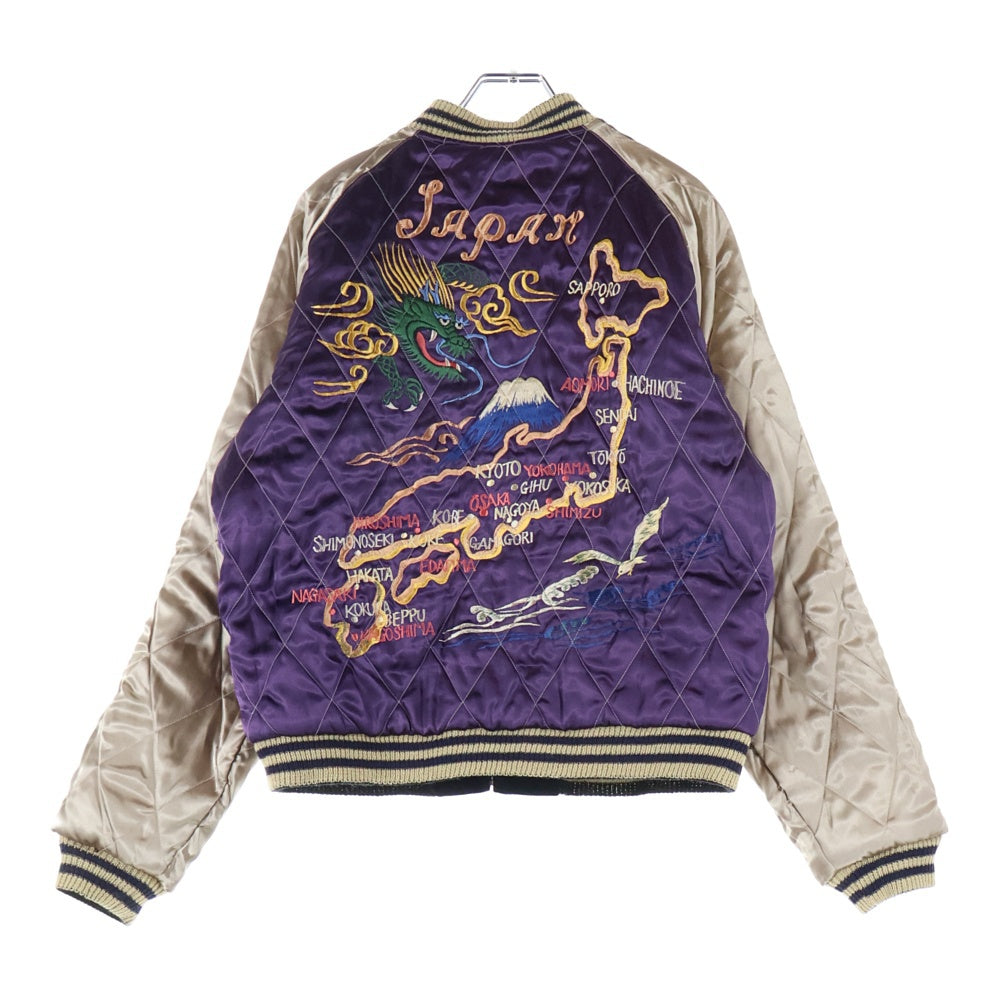 TAILOR TOYO(テーラー東洋) 別珍 サテンキルト リバーシブルスカジャン