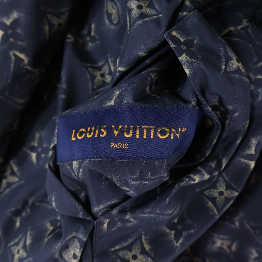 LOUIS VUITTON(ルイヴィトン) 23AW モノグラムサンドリバーシブルミックスレザーブルゾン ネイビー RM232M Y09 HPL03E