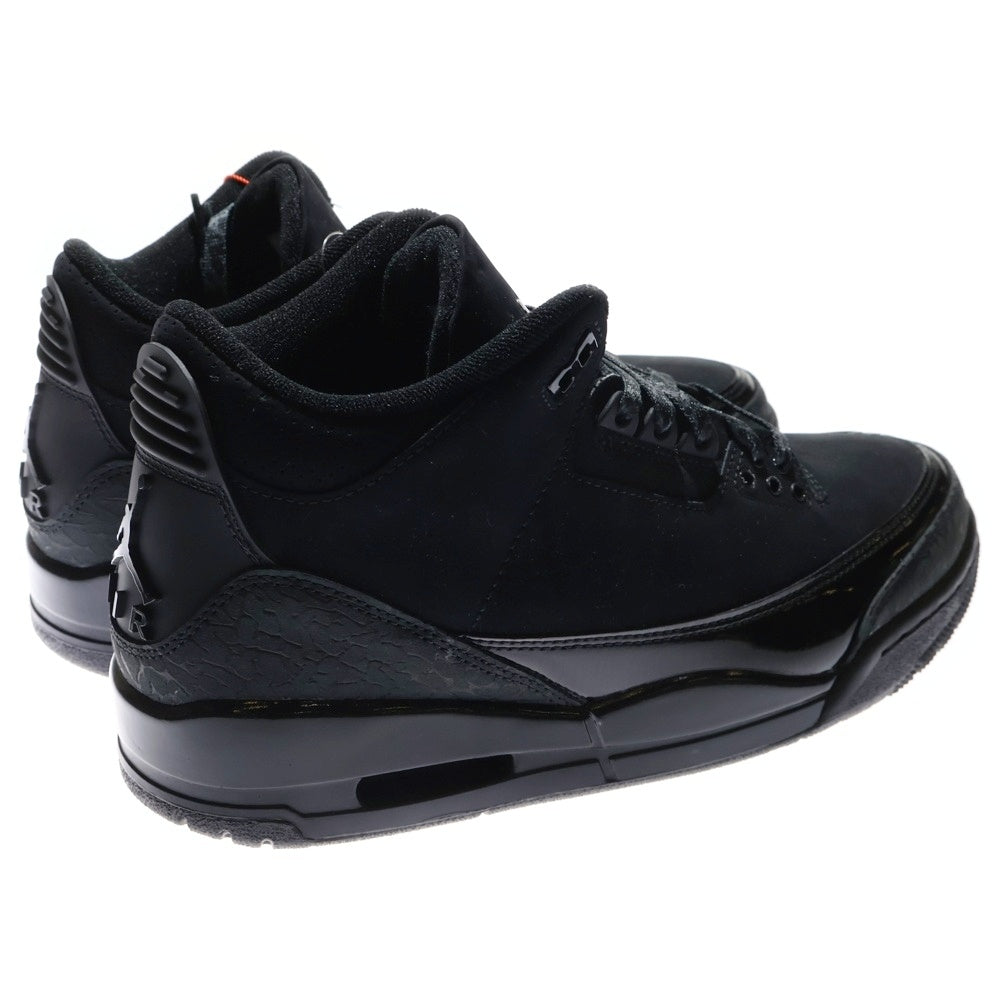 NIKE(ナイキ) AIR JORDAN 3 RETRO BLACK CAT CT8532-001 エアジョーダン3 レトロ ブラックキャット ハイカットスニーカー ブラック US8/26cm