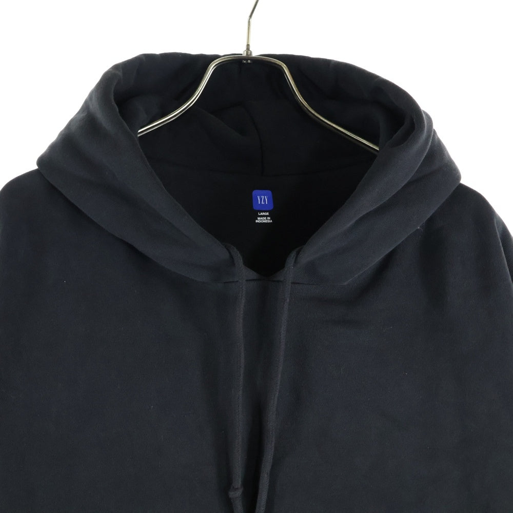 YEEZY GAP(イージーギャップ) オーバーサイズ スウェットフーディー プルオーバーパーカー ブラック