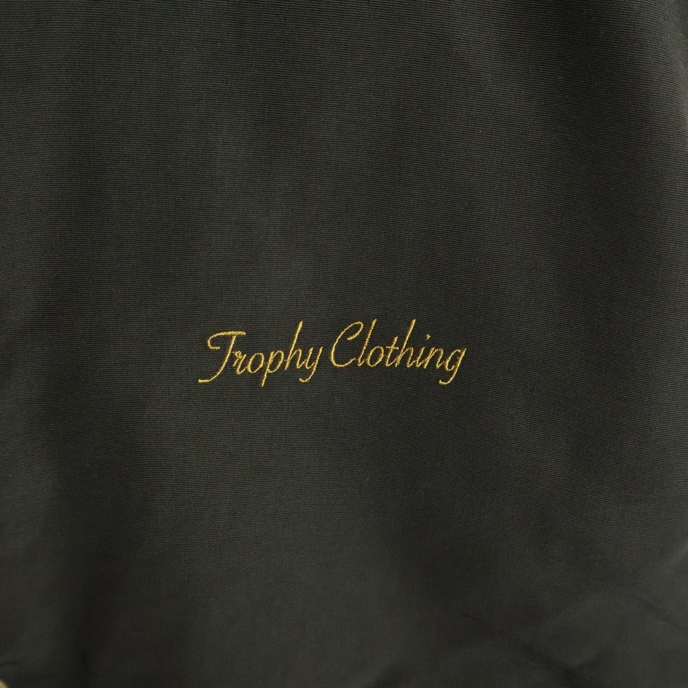 TROPHY CLOTHING(トロフィークロージング) BOXLOGO WARM UP JACKET ボックスロゴ ウォームアップジャケット ブラウン