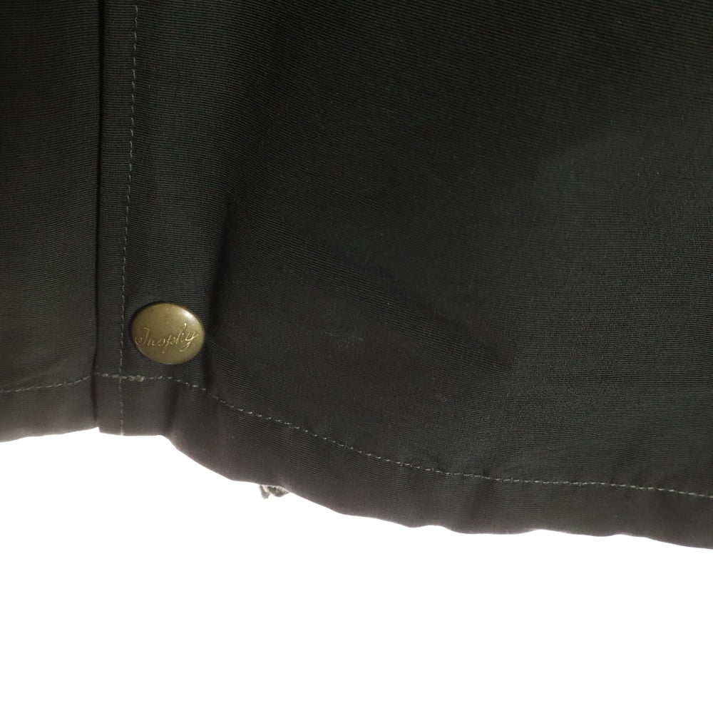 TROPHY CLOTHING(トロフィークロージング) BOXLOGO WARM UP JACKET ボックスロゴ ウォームアップジャケット ブラウン