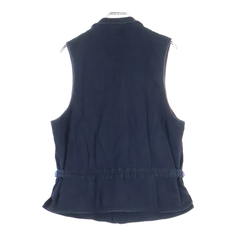 GIORGIO ARMANI(ジョルジオアルマーニ) 2ポケット ベスト スエード 羊革 ネイビー