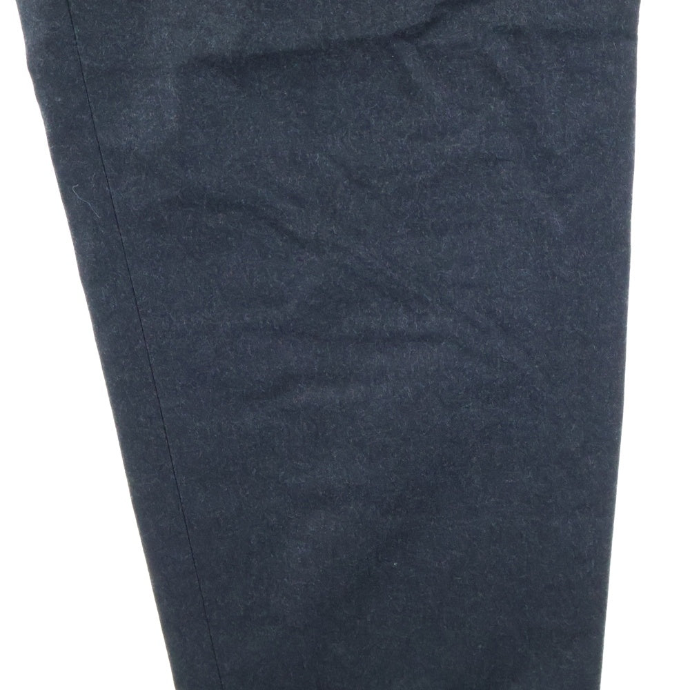 EMPORIO ARMANI(エンポリオアルマーニ) ウールスラックスパンツ テーパード ブラック