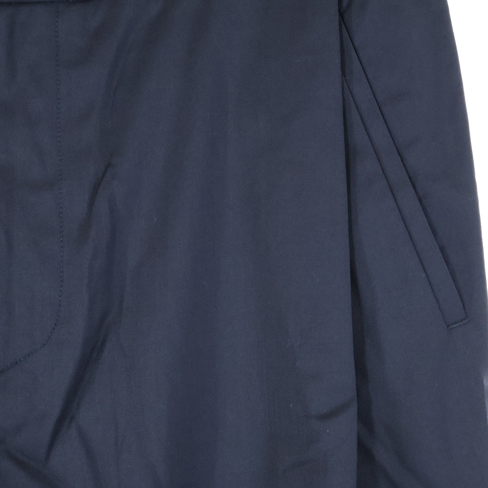 EMPORIO ARMANI(エンポリオアルマーニ) ウールスラックスパンツ テーパード ネイビー