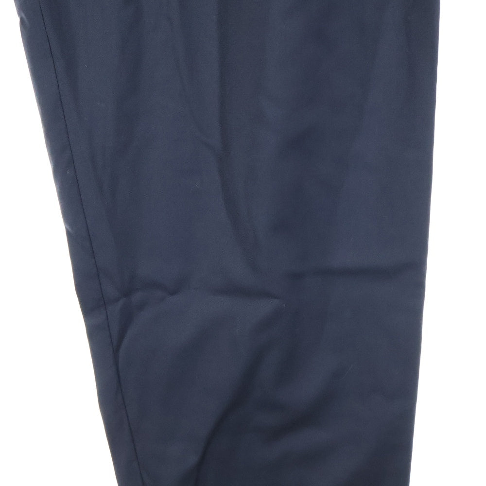 EMPORIO ARMANI(エンポリオアルマーニ) ウールスラックスパンツ テーパード ネイビー