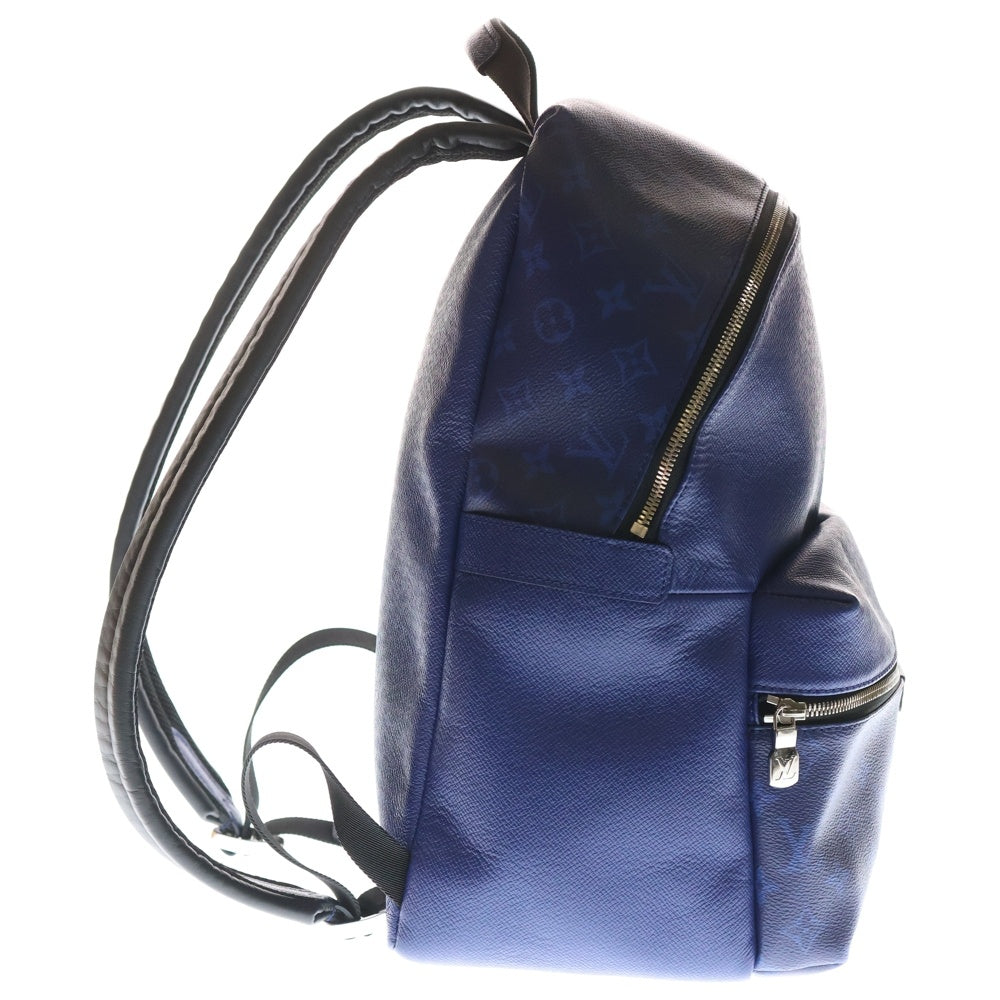 LOUIS VUITTON(ルイヴィトン) タイガラマ ディスカバリー レザーバックパック リュック ブルー M30229