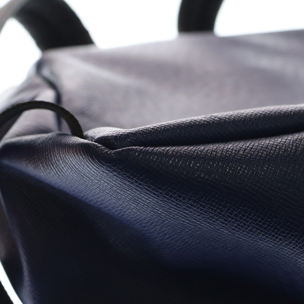 LOUIS VUITTON(ルイヴィトン) タイガラマ ディスカバリー レザーバックパック リュック ブルー M30229