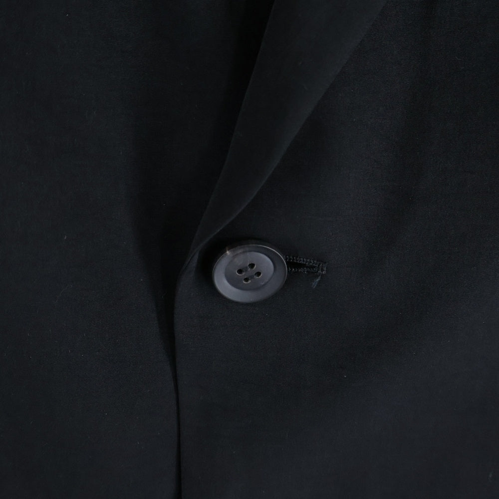 Yohji Yamamoto POUR HOMME(ヨウジヤマモト プールオム) 24SS 2-BUTTON SINGLE TUXEDO JACKET シングル タキシードジャケット ブラック HS-I36-500