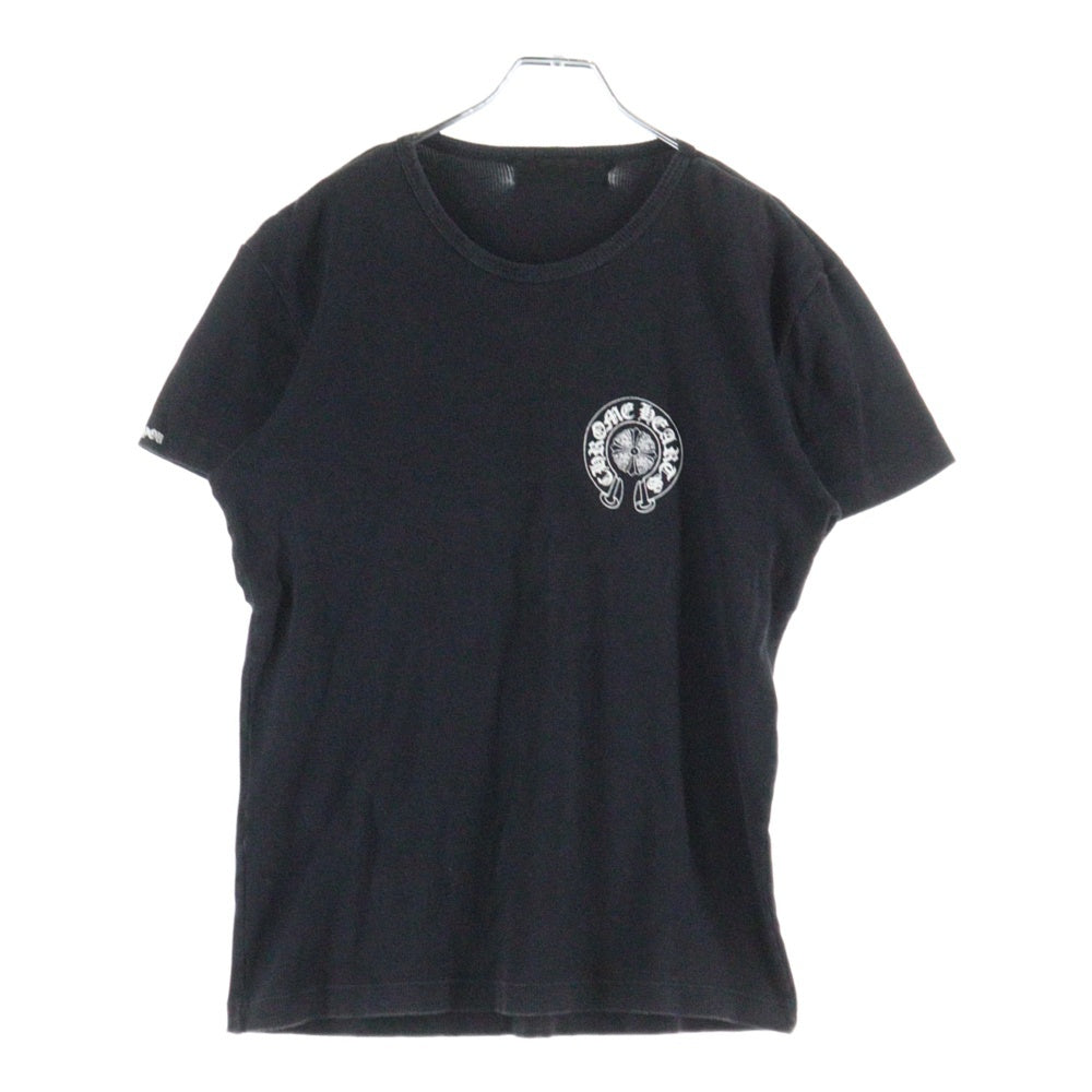 CHROME HEARTS(クロムハーツ) Thermal Tee バックセメタリープリント サーマル半袖カットソー ブラック