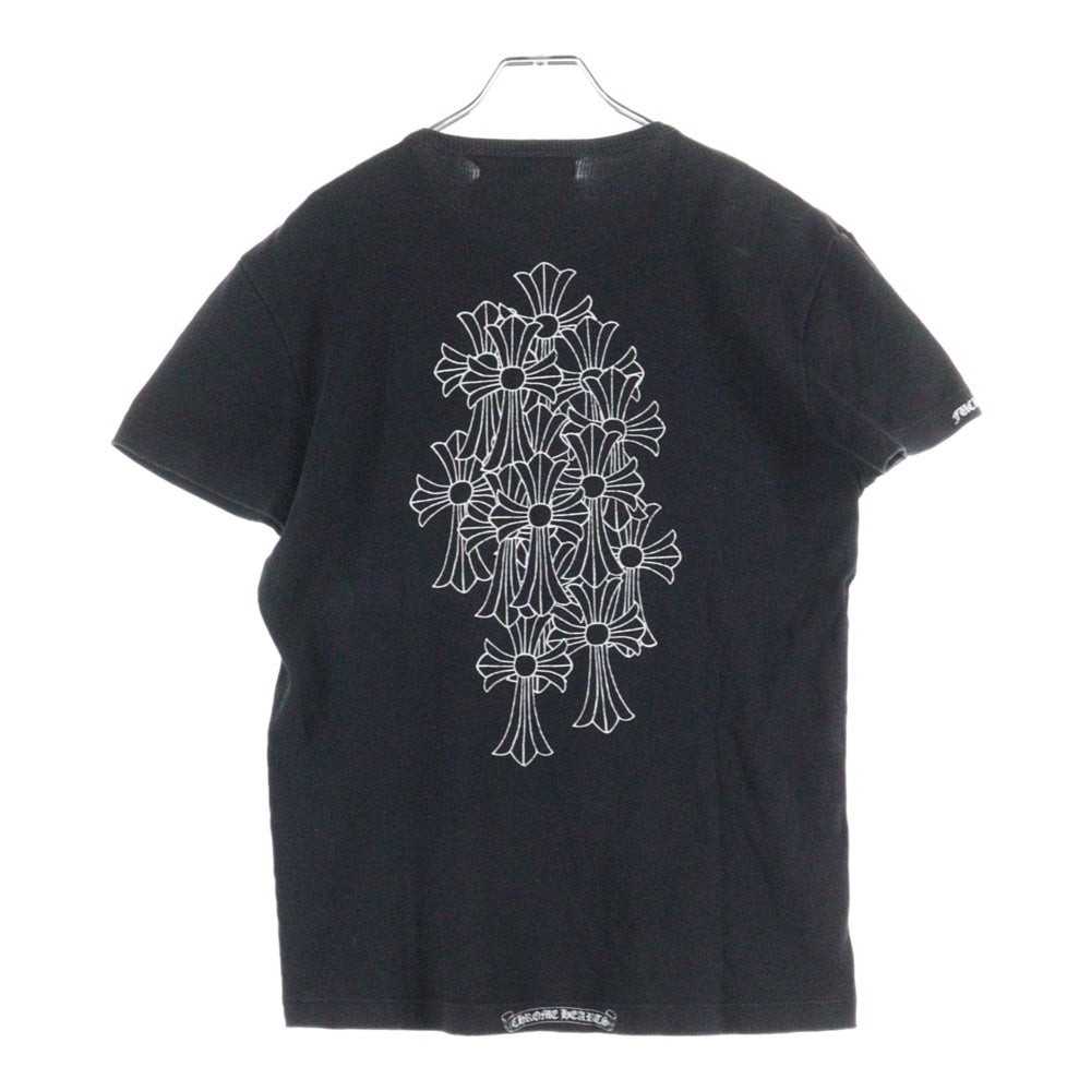 CHROME HEARTS(クロムハーツ) Thermal Tee バックセメタリープリント サーマル半袖カットソー ブラック