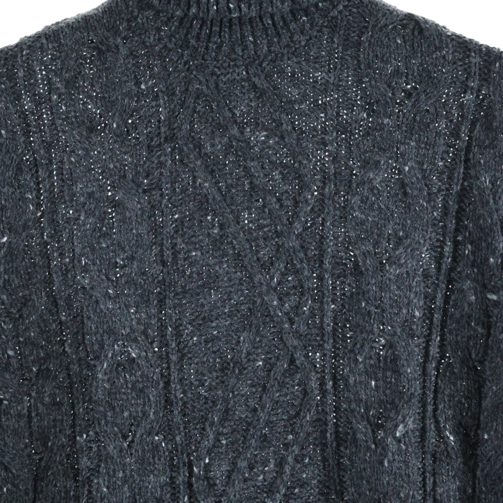 Armani Exchange(アルマーニ エクスチェンジ) ケーブル編みタートルネックニット アクリル グレー 6ZZM1U ZML4Z