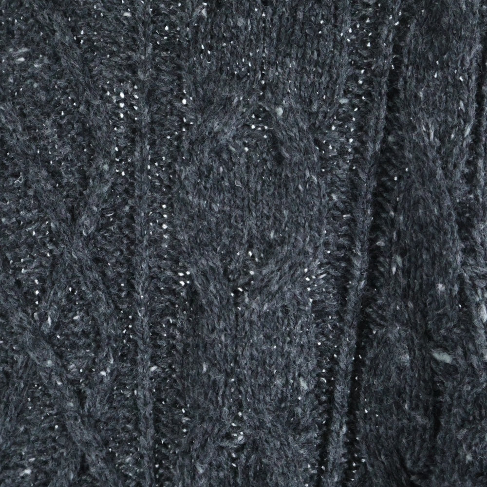 Armani Exchange(アルマーニ エクスチェンジ) ケーブル編みタートルネックニット アクリル グレー 6ZZM1U ZML4Z