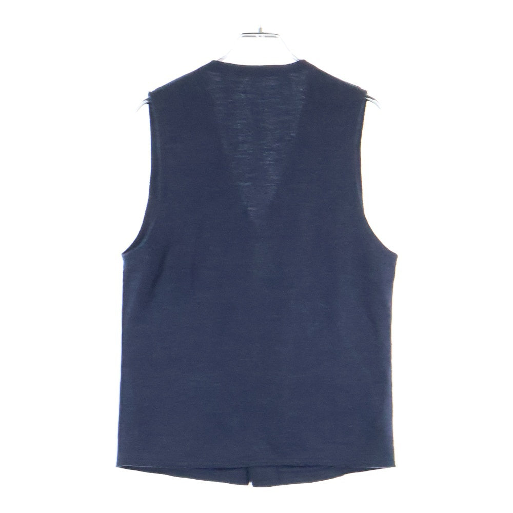 EMPORIO ARMANI(エンポリオアルマーニ) ジレベスト ヘリンボーン柄 ネイビー 11J67S 11S26