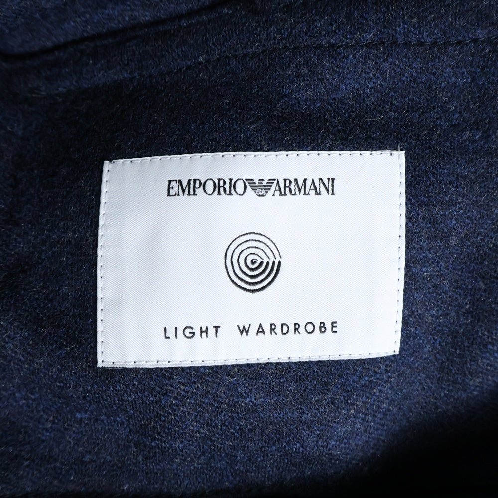 EMPORIO ARMANI(エンポリオアルマーニ) ジレベスト ヘリンボーン柄 ネイビー 11J67S 11S26