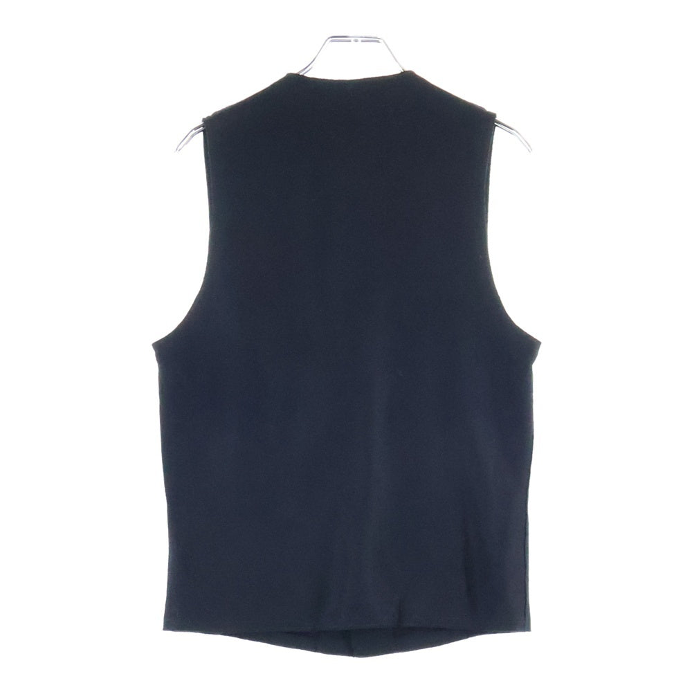 EMPORIO ARMANI(エンポリオアルマーニ) ジレベスト ヘリンボーン柄 ブラック 11J67S 11S33