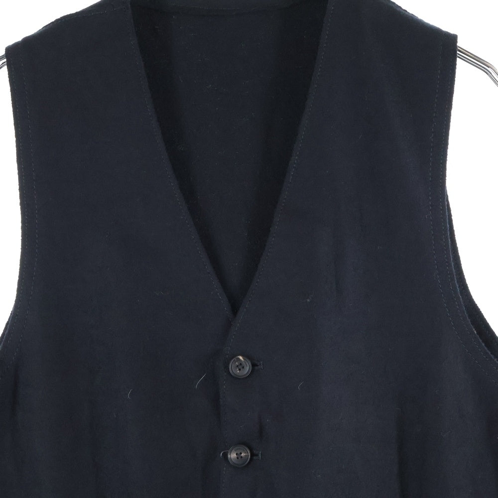 EMPORIO ARMANI(エンポリオアルマーニ) ジレベスト ヘリンボーン柄 ブラック 11J67S 11S33