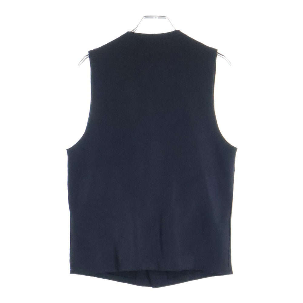 EMPORIO ARMANI(エンポリオアルマーニ) ジレベスト ヘリンボーン柄 ブラック 11J67S 11S33