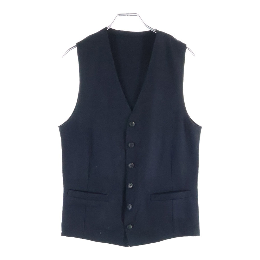 EMPORIO ARMANI(エンポリオアルマーニ) ジレベスト ヘリンボーン柄 ブラック 11J67S 11S33