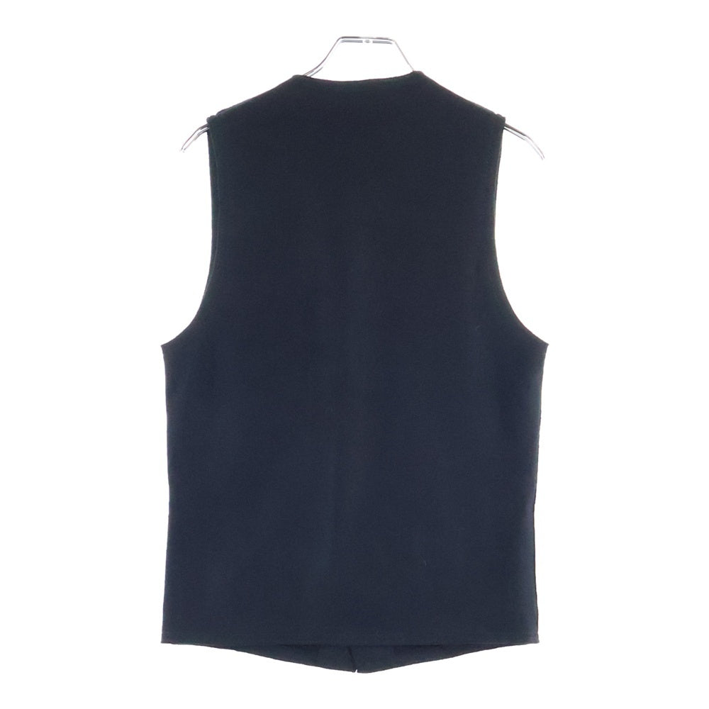 EMPORIO ARMANI(エンポリオアルマーニ) ジレベスト ヘリンボーン柄 ブラック 11J67S 11S33