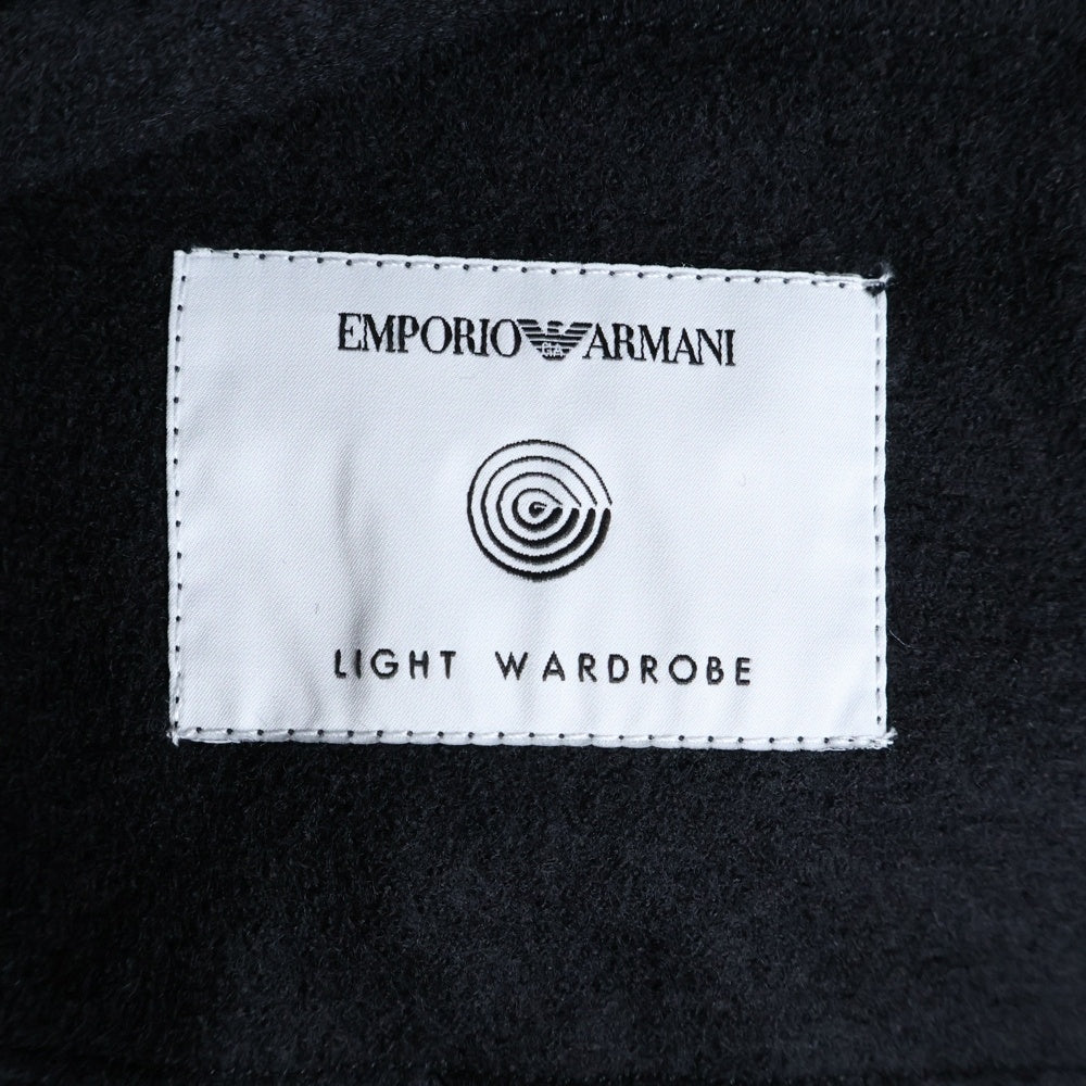 EMPORIO ARMANI(エンポリオアルマーニ) ジレベスト ヘリンボーン柄 ブラック 11J67S 11S33