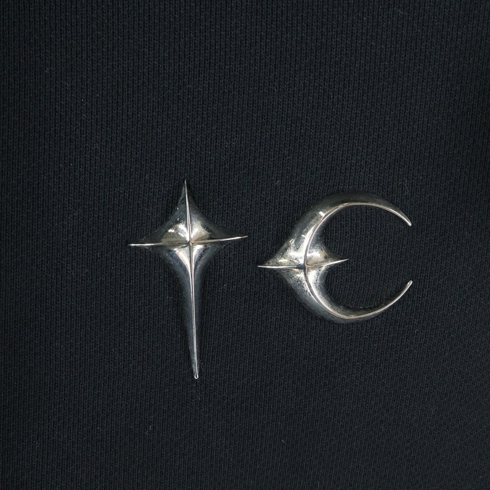 THUG CLUB(サグクラブ) ARMOR HOODIE TC23TS0702 ロゴスウェット プルオーバーパーカー ブラック