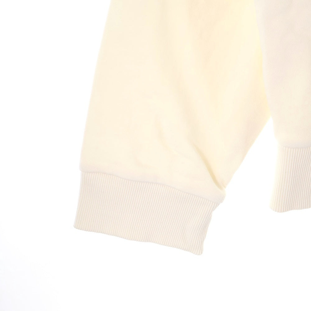 Armani Exchange(アルマーニ エクスチェンジ) Pullover Hoodie プルオーバーパーカー フロントロゴ刺繍 クリーム 3RZMKF ZJ1ZZ