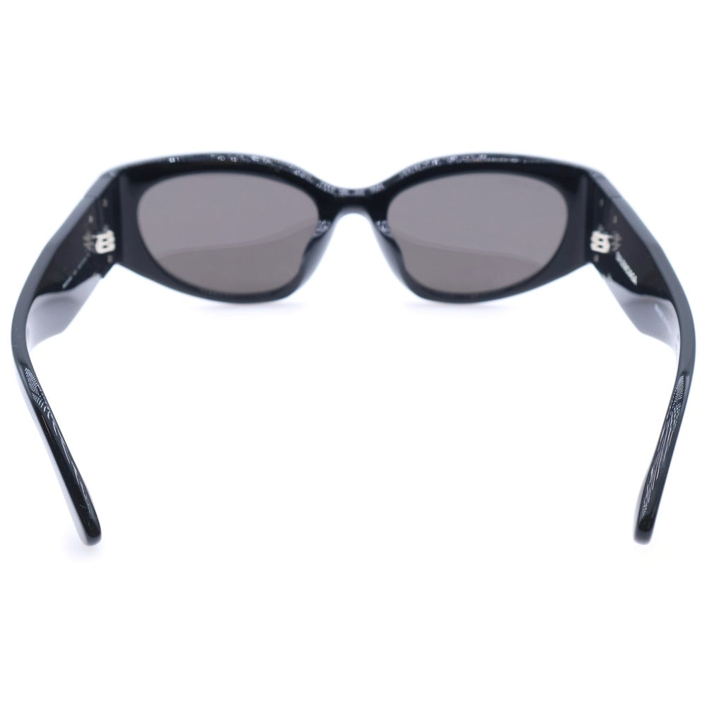 BALENCIAGA(バレンシアガ) BOSSY ROUND BBロゴテンプル サングラス 眼鏡 アイウェア ブラック BB0324SK