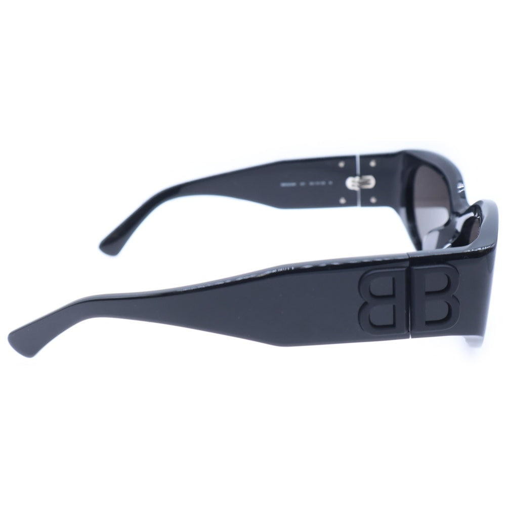 BALENCIAGA(バレンシアガ) BOSSY ROUND BBロゴテンプル サングラス 眼鏡 アイウェア ブラック BB0324SK