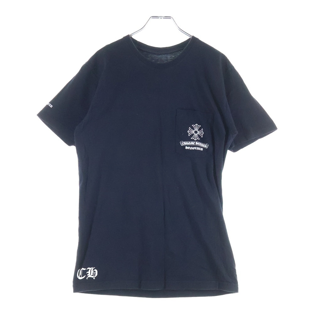 CHROME HEARTS(クロムハーツ) CH PLS S/S TEE ホノルル限定 バッグCHプラス 半袖Tシャツカットソー ブラック