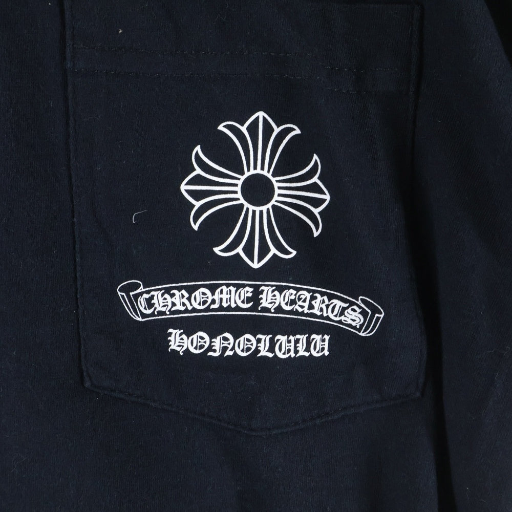 CHROME HEARTS(クロムハーツ) CH PLS S/S TEE ホノルル限定 バッグCHプラス 半袖Tシャツカットソー ブラック