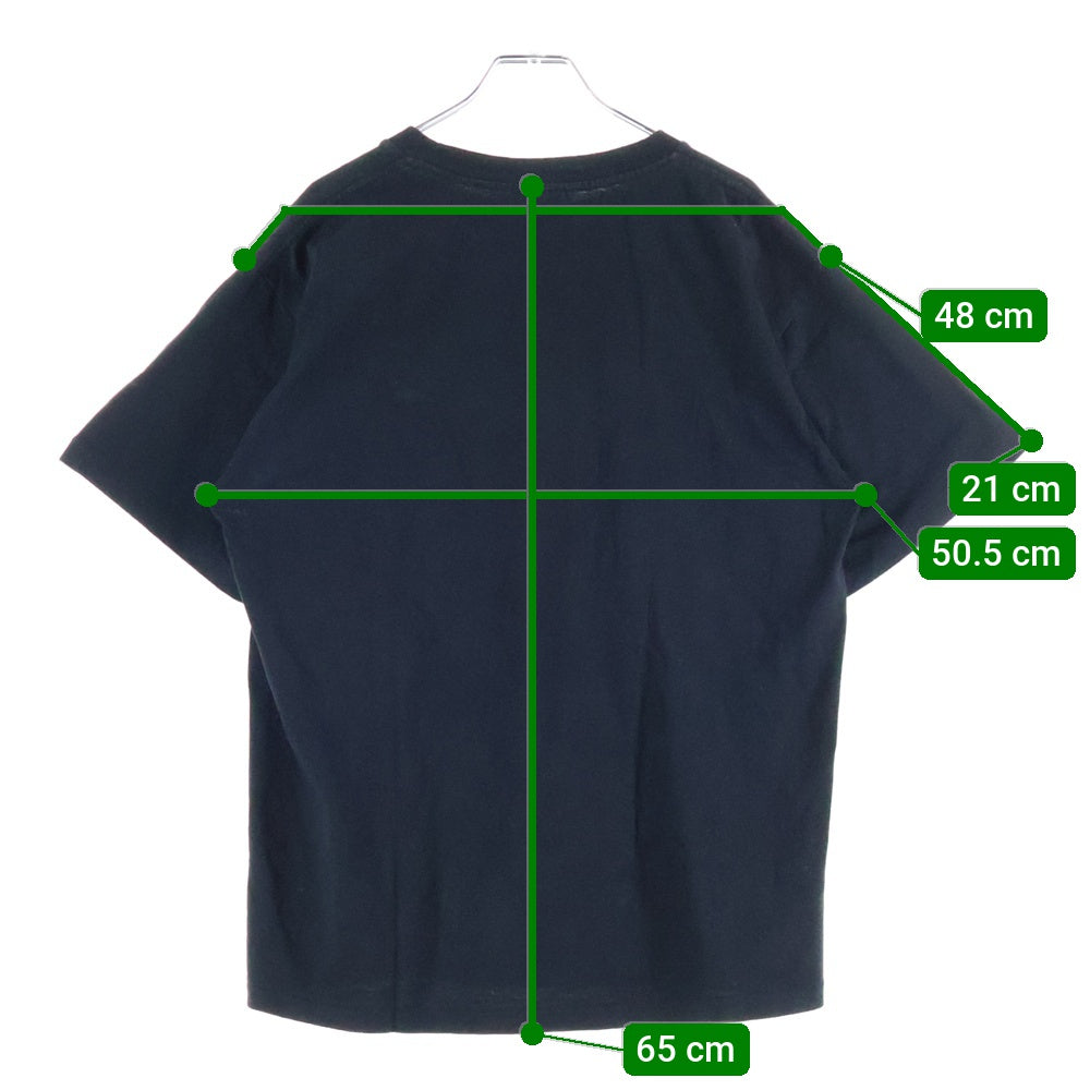 A BATHING APE(アベイシングエイプ) CAMO COLLEGE TEE カモ柄 カレッジ 半袖Tシャツ カットソー ブラック 001TEL301012M