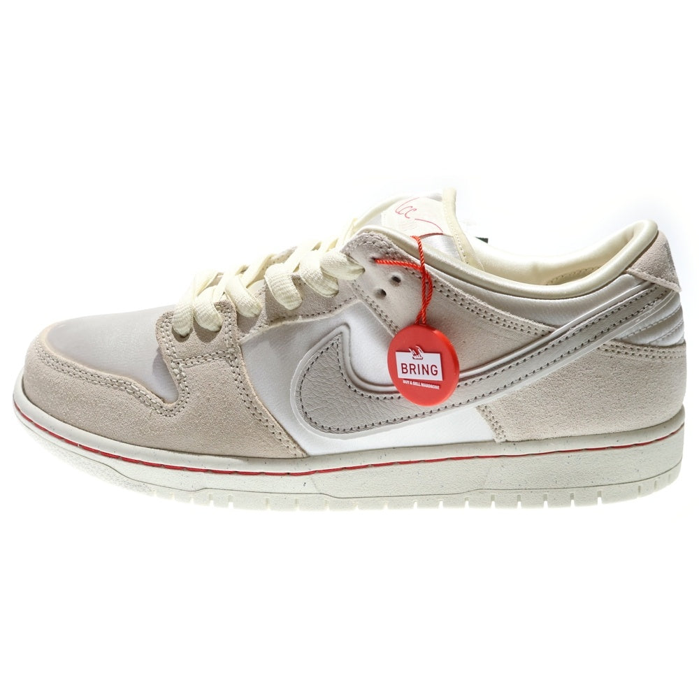 NIKE SB(ナイキエスビー) DUNK LOW PRM FZ5654-100 ダンク ロー プレミアム ローカットスニーカー ホワイト US9.5/27.5cm