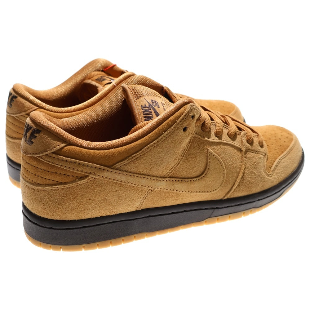 NIKE SB(ナイキエスビー) DUNK LOW PRO WHEAT MOCHA BQ6817-204 ダンク ロー プロ ウィート モカ レースアップ ローカットスニーカー ブラウン US9.5/27.5cm